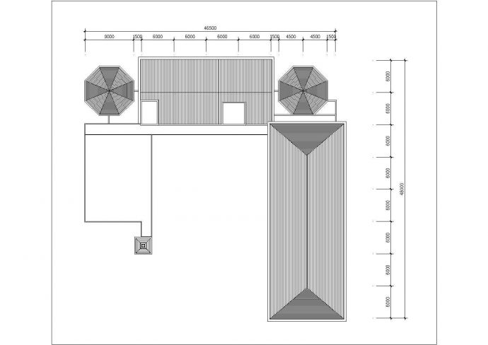 某区域幼儿园建筑设计CAD参考图_图1