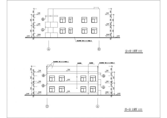 某幼儿园建筑平面设计cad图_图1