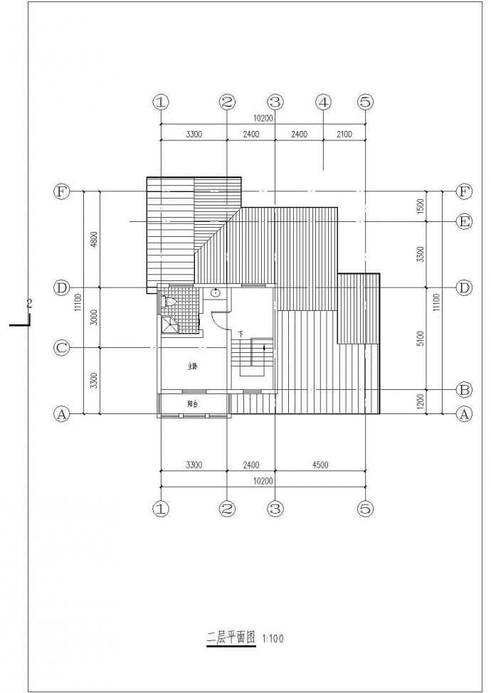 带地下室日式别墅建筑设计方案图_图1