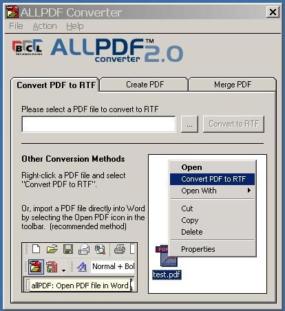 PDF转换工具BCL AllPDF Converter