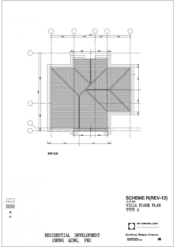 三层独栋别墅建筑设计施工图（含效果图）_图1