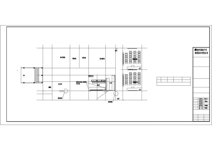 宿迁市某小学4300平米五层框架结构教学综合楼全套建筑CAD设计图纸_图1