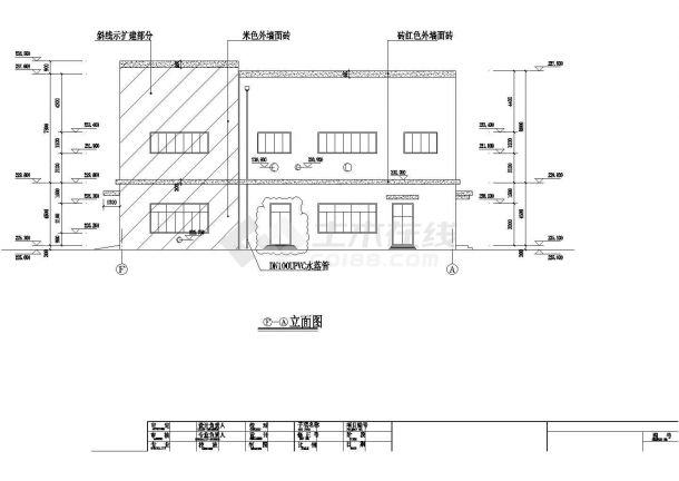 某污水处理厂脱水机房工艺设计详细方案CAD图纸-图一