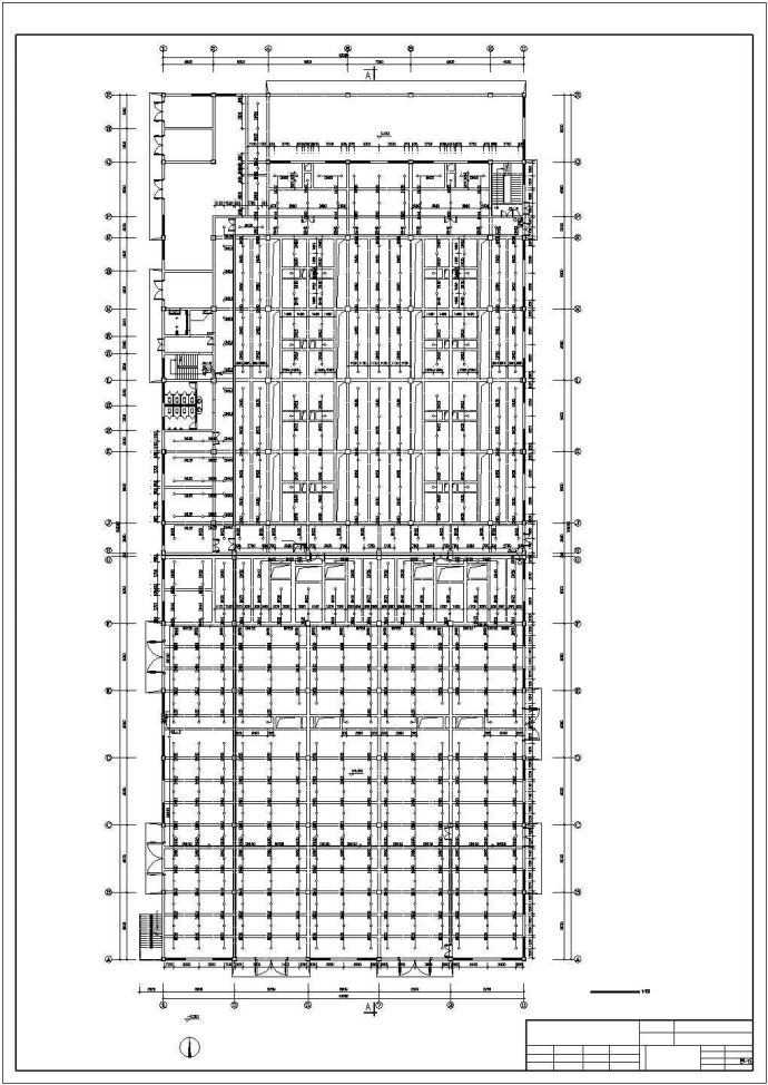 厂房设计_郑州某大型工厂内部厂房给排水和消防全套设计CAD图纸_图1