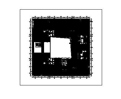 某办公室6F平面建筑图-图一