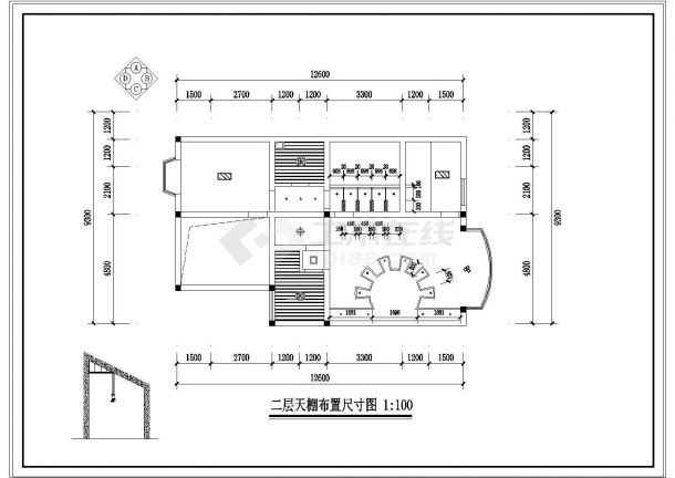 海天别墅豪华装饰设计方案图（共34张）-图二