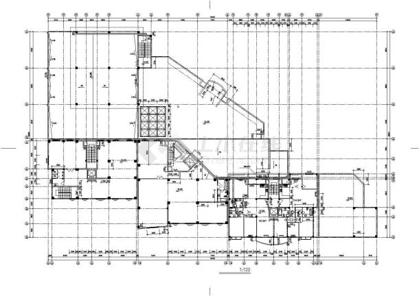 某高层住宅建筑图纸施工组织设计图-图一