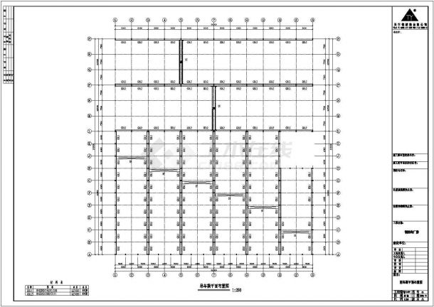 厂房设计_某城市石材公司厂房钢结构建筑设计全套施工图纸-图二