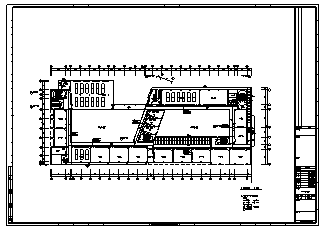 某五层教学实验楼电气施工cad图(含强电，弱电设计)-图一