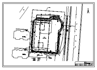 某城市医院扩建基坑支护施工cad图(含计算书)-图二