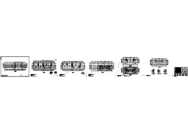 某十层住宅楼（6号）建筑设计施工套图-图二