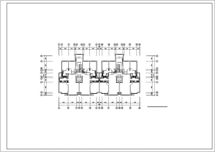[辽宁]高档小区多层住宅楼给排水消防设计cad图纸_图1