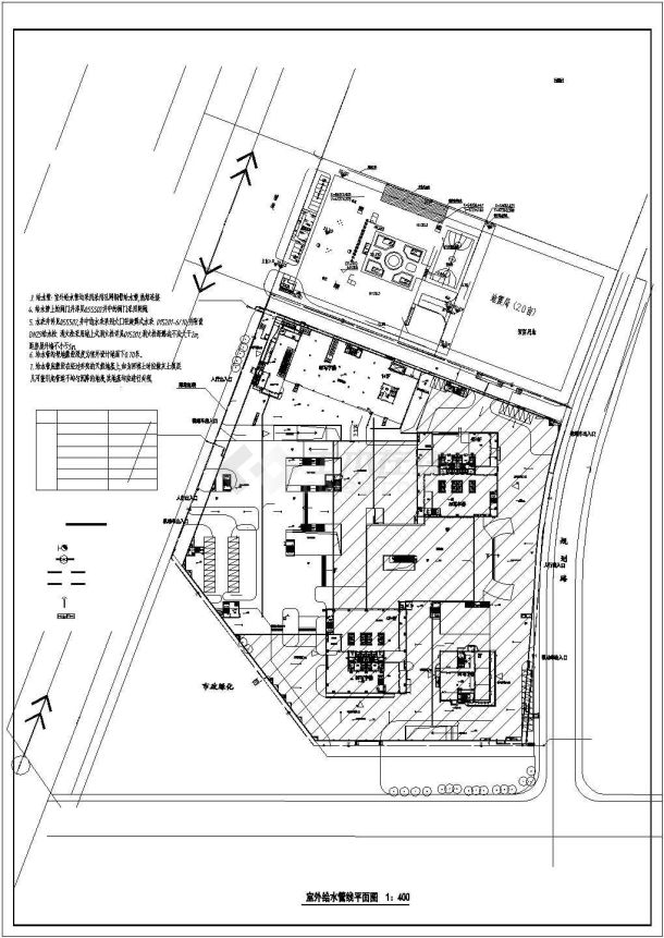 [江西]30万平超高层住宅楼给排水消防施工图（甲级设计院 S型气溶胶灭火系统）cad图纸-图一