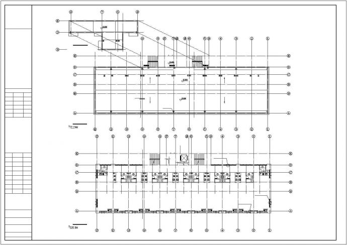 某4739㎡地上六层框架住宅楼建筑结构图纸_图1