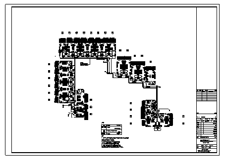 某九层公寓电气施工cad图(含计算书，，照明，弱电设计)-图二