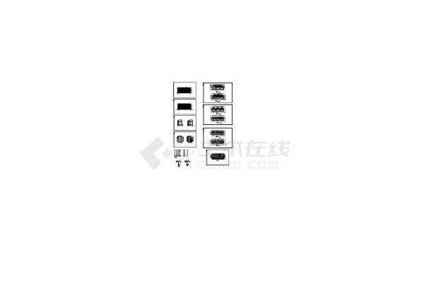 某多层住宅给排水CAD设计施工图-图一