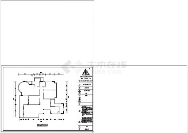  Decoration design and construction drawing of Yuanchenshan No.1 duplex building - Figure 1