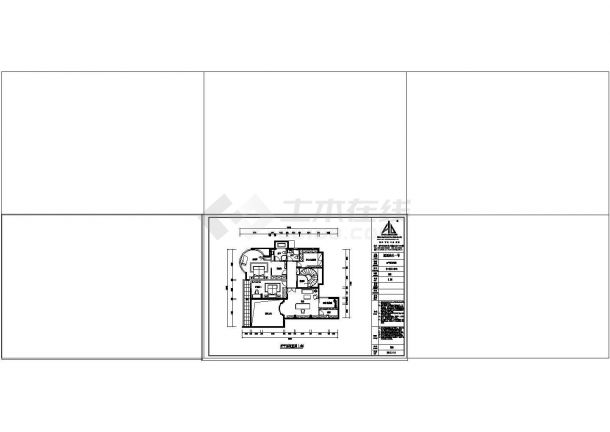  Decoration design and construction drawing of Yuanchenshan No.1 duplex building - Figure 2
