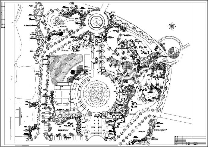 某小区中心花园景观设计规划_图1