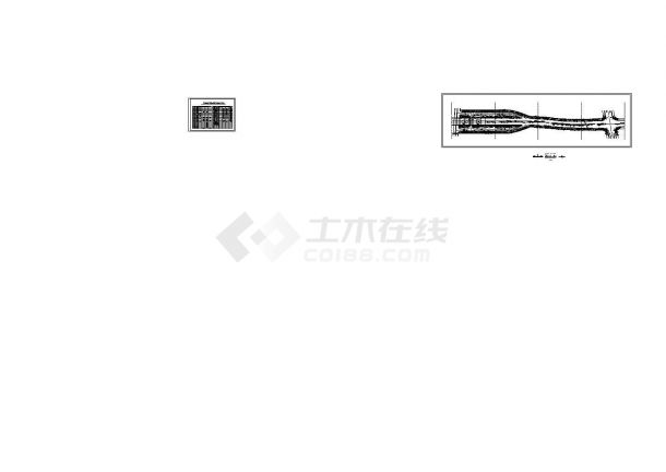 某道路景观设计详细施工方案CAD图纸-图一