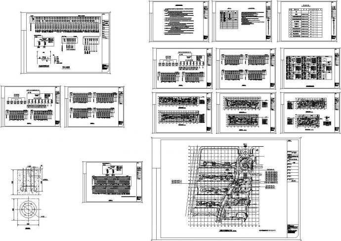 某住宅院区亮化创意CAD设计及平面施工图_图1