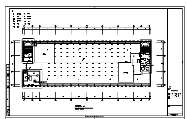 某市某单位8层带地下一层后勤保障中心电气施工cad图(含计算书，照明设计)-图一
