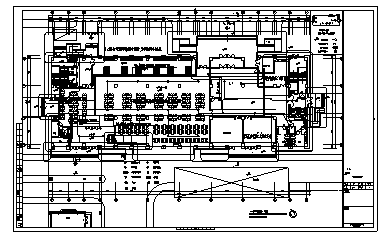 某市某单位8层带地下一层后勤保障中心电气施工cad图(含计算书，照明设计)-图二