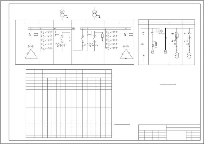 住宅楼电气设计方案cad图纸_图1