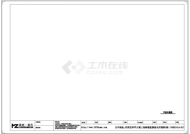 欧式-三室两厅120㎡-复地东湖国际装修cad图纸-图二