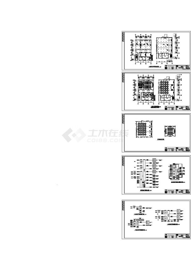 某酒店背景音乐系统图详细设计-图二