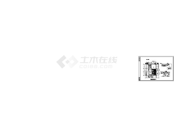 百级区FFU布置平面设计cad施工图-图二