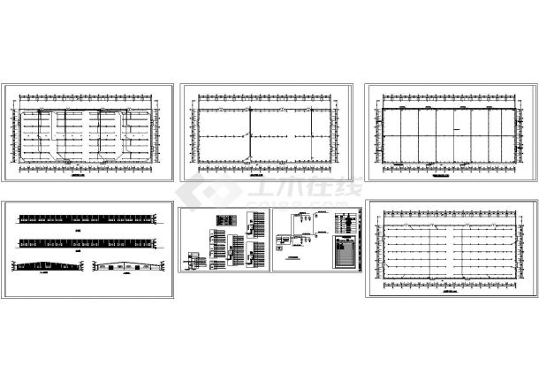 木业厂房电气CAD施工图-图二