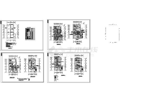 某2层省级医院影像中心电气施工图-图一