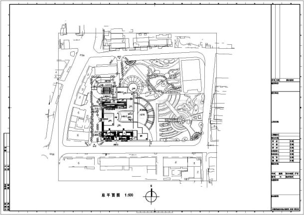 某地块十层商业建筑CAD参考图-图一