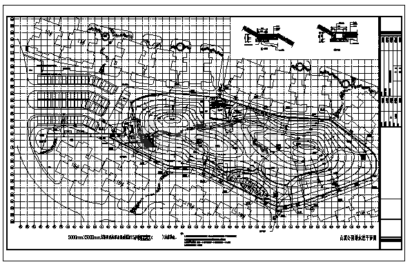东莞山顶公园园林设计cad图，共十一张-图一