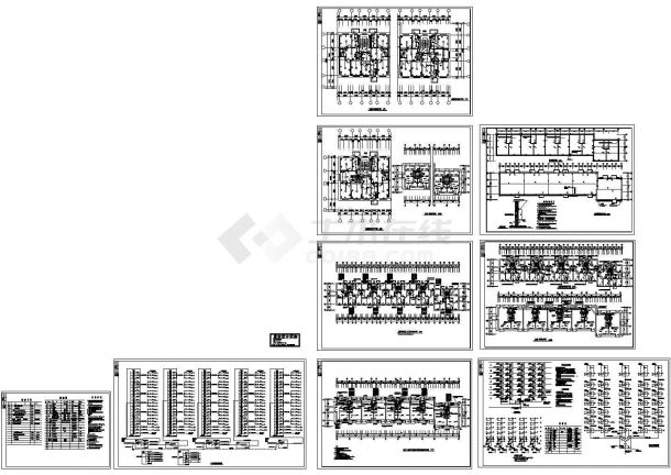 某市多层住宅楼电气设计CAD施工图(含弱电)-图一