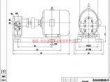 输送炭黑油泵2CG1.5硬齿面渣油泵外形安装尺寸图图片1