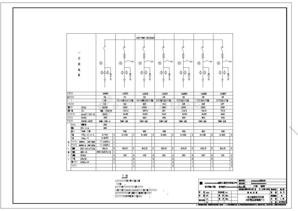 某大楼高低压系统柴油发电机等设计cad详细电气全套图纸-图二