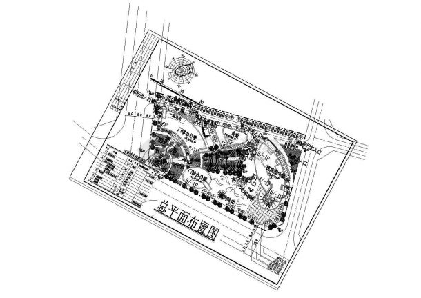 高新区人民医院建筑方案设计cad图纸-图二