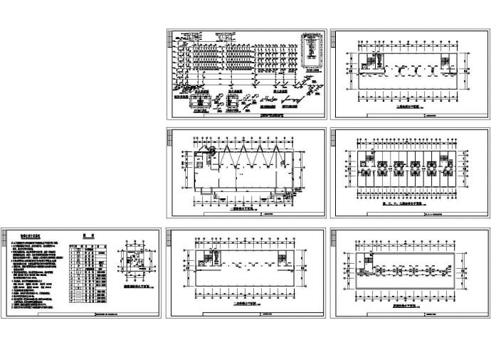 某房地产综合楼给排水CAD设计图_图1