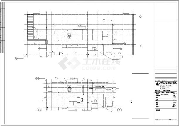 平武中医院1#楼设计cad施工图-图一