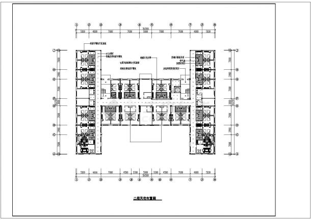 某医院工装施工图-可参考用于建筑设计cad图纸-图二
