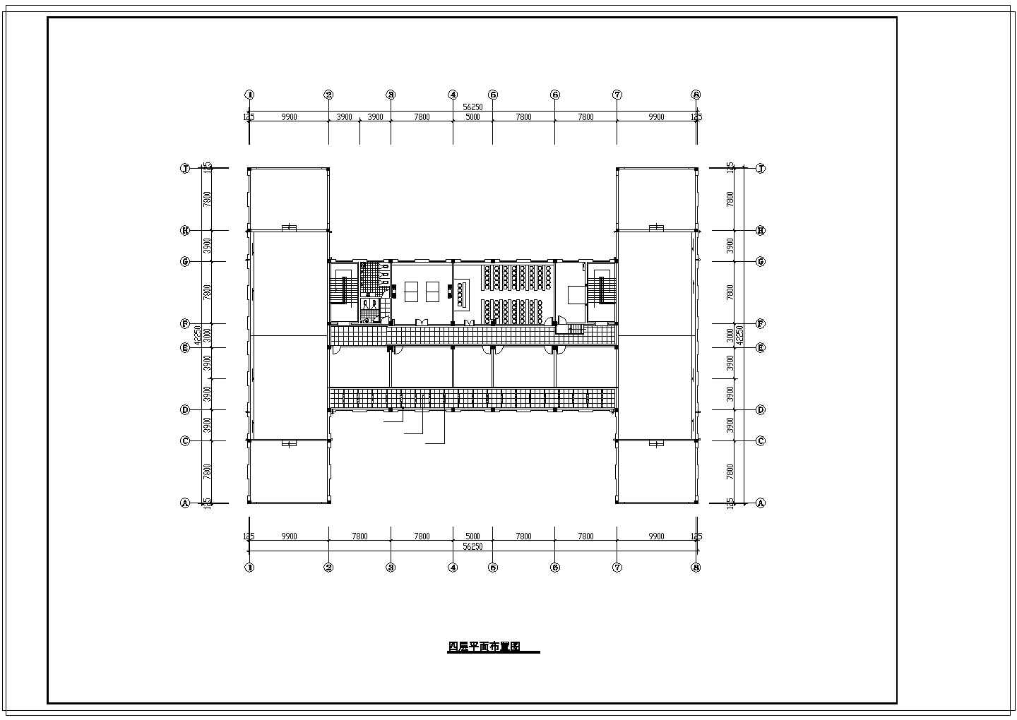 某医院工装施工图-可参考用于建筑设计cad图纸