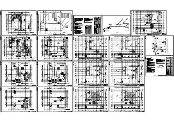 温州某中学艺术综合楼暖通空调设计cad施工图-图一