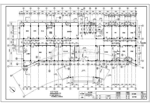 医院门诊及住院楼建筑设计施工图-图二