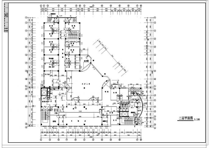 医院建筑cad全套设计方案图_图1