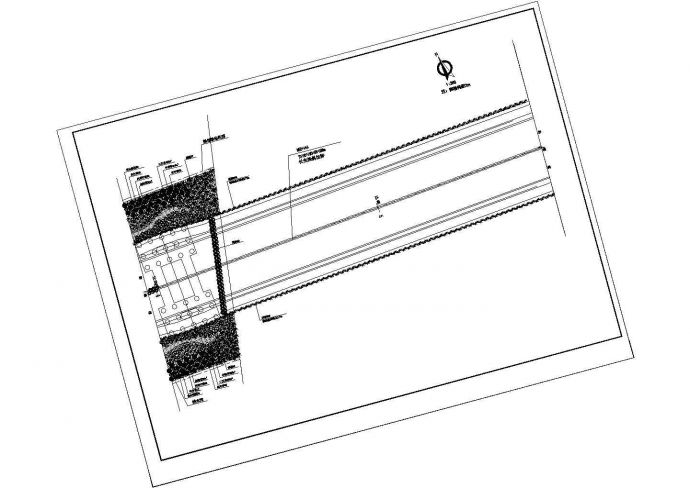 某典型详细的道路绿化设计详细施工方案CAD图纸_图1