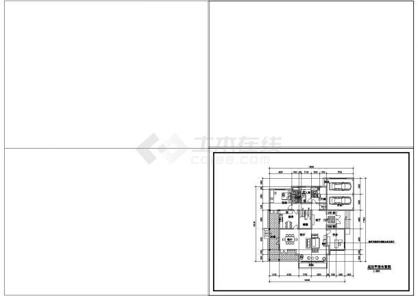 某地区二层别墅建筑设计方案施工图纸-图二