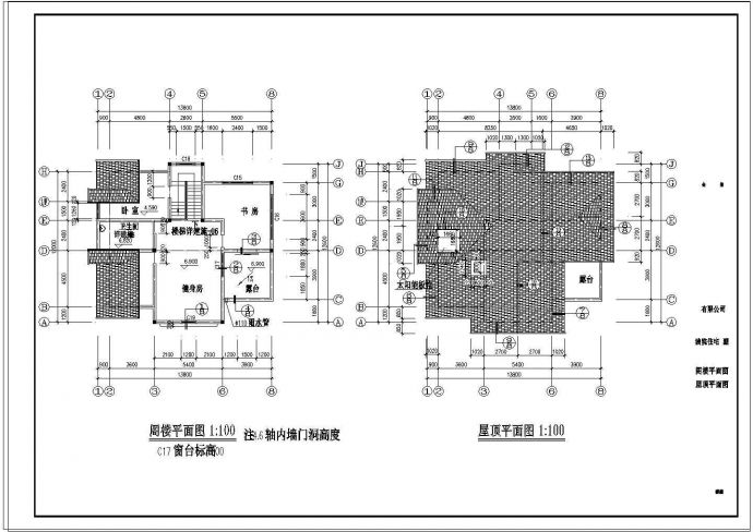 中西独院别墅建筑cad设计施工图_图1