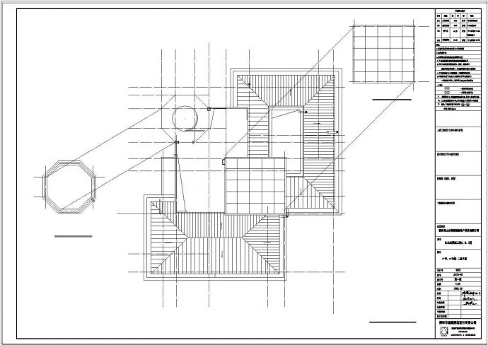 两层带地下室别墅建筑施工图纸_图1